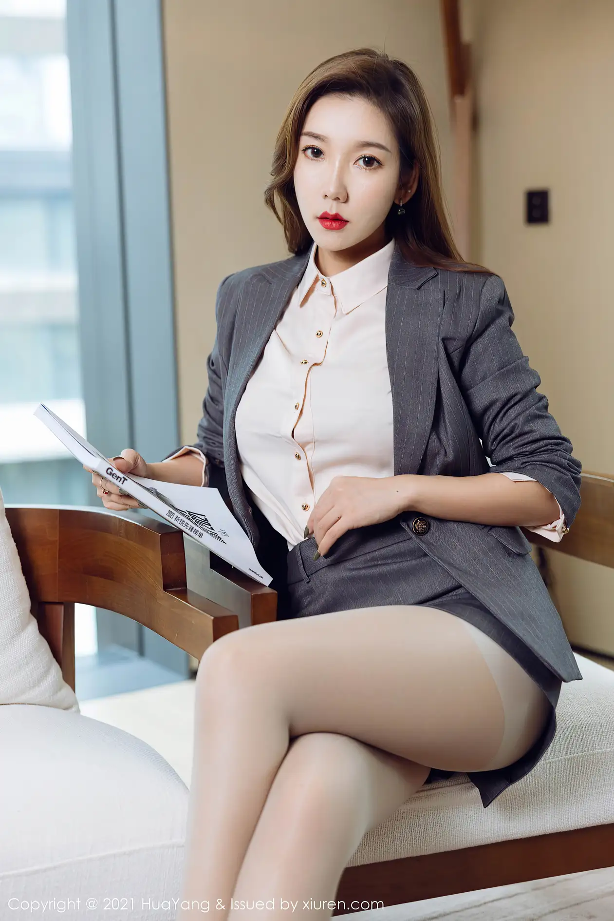 [Huayang] 2021.11.29 VOL.0470 Ai Jingxiang#[50P]-8