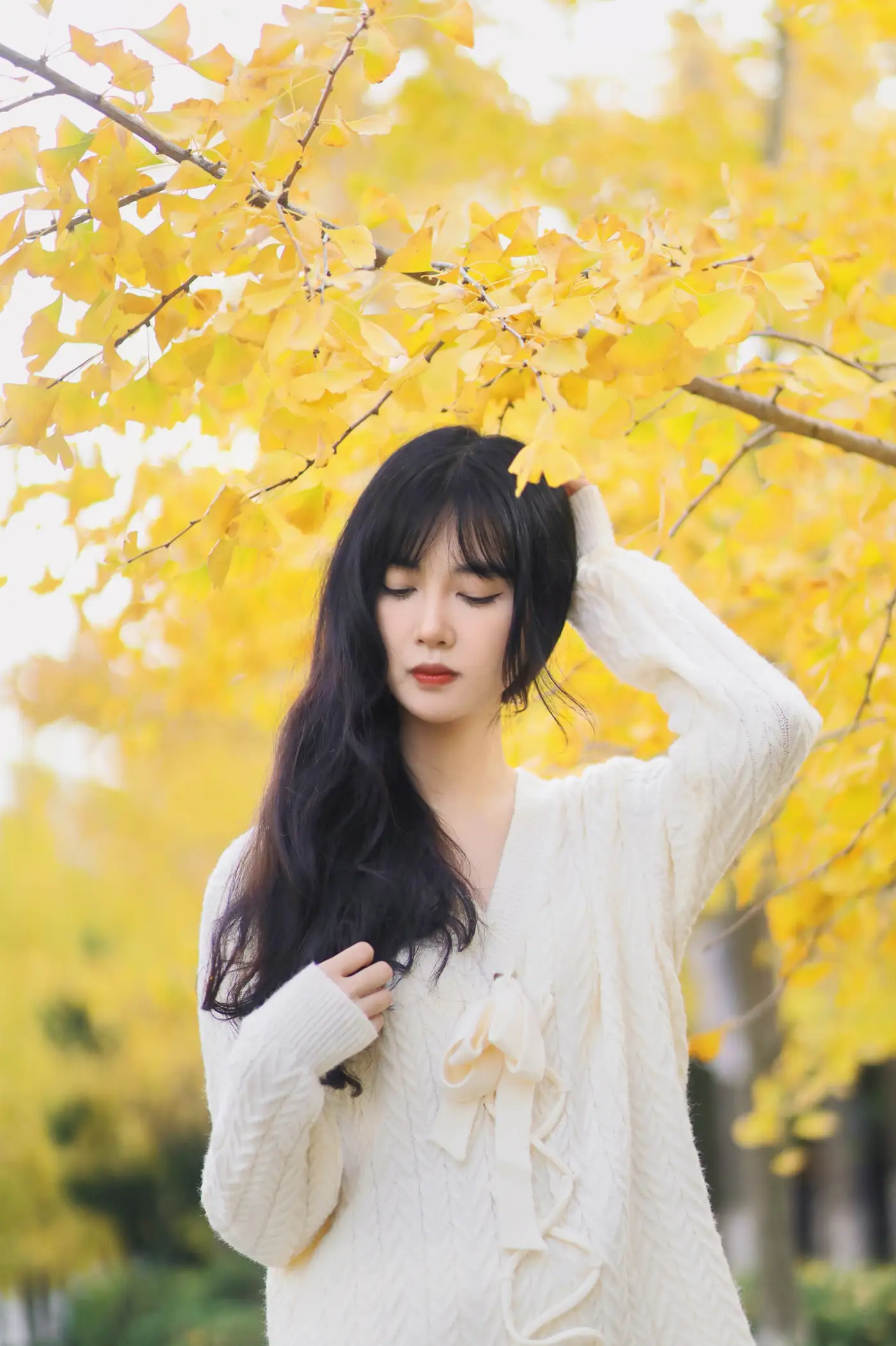 [YITUYU] 2022.11.19 Vol.2472 – Huaiqiu Light cherry blossom#[24P]-7